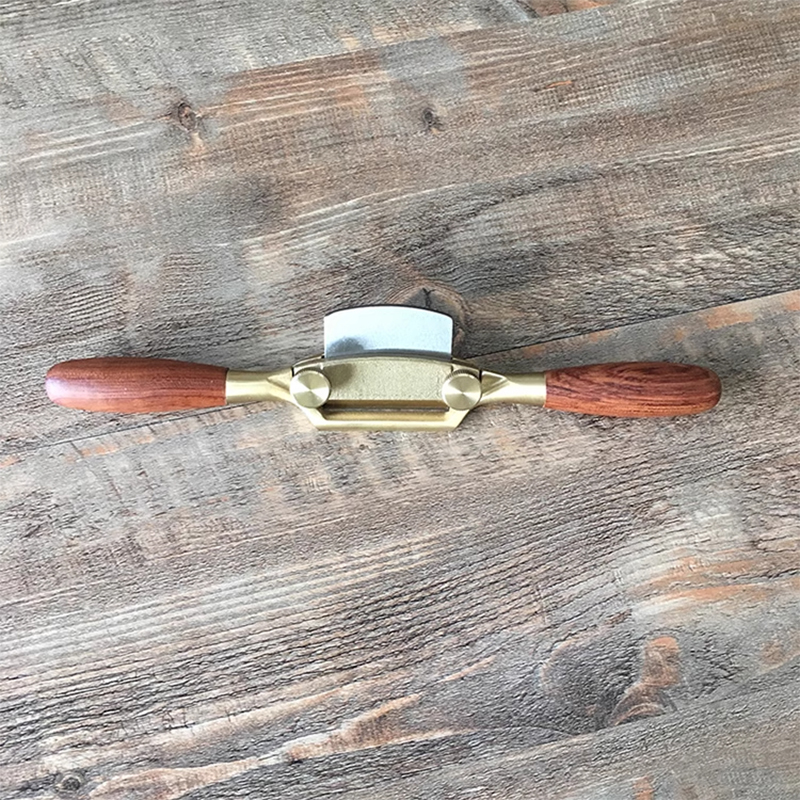 Spoke Shave Round - Woodworking hand planer Spokeshaves Bronze Flat