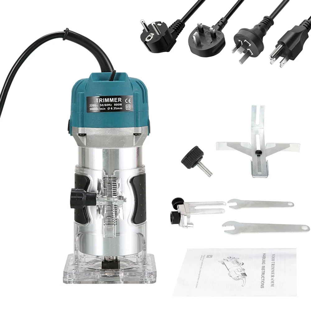Woodworking Joinery - 800W 30000RPM Wood Router Machine Woodworking