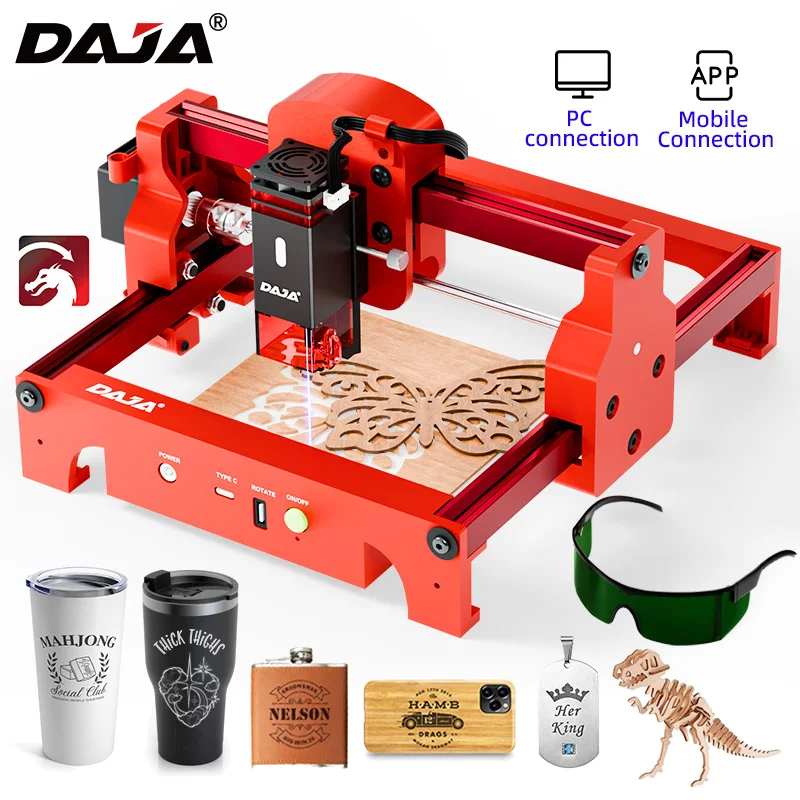Woodworking Laser - DAJA A7 Laser Engraver 5W Mini