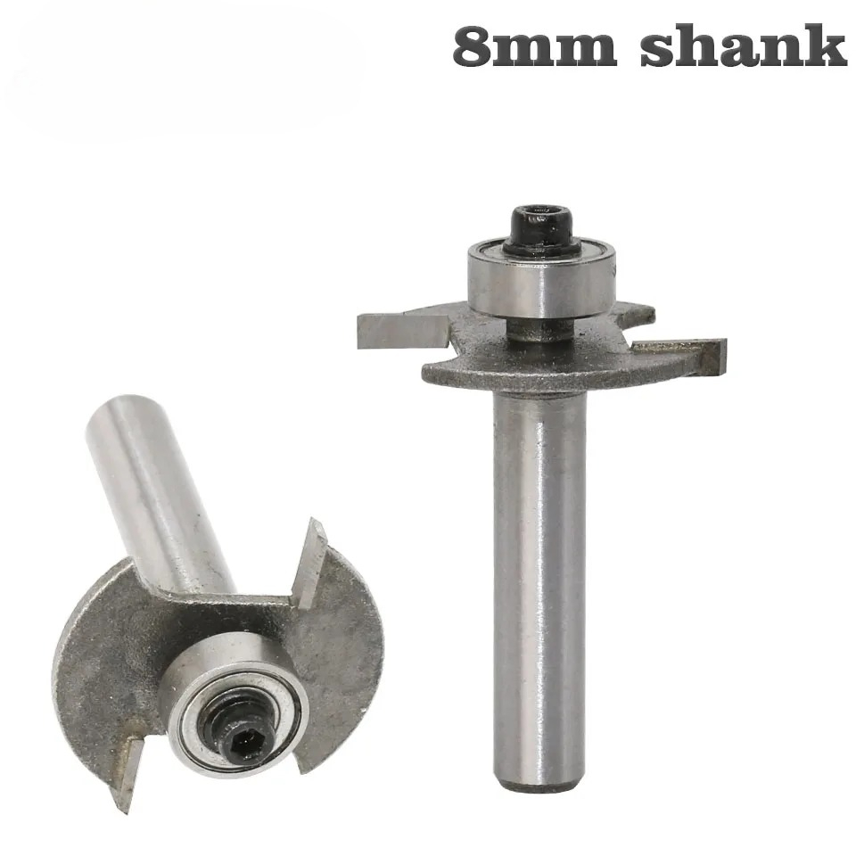Woodworking Joint Types - 8mm Shank High Quality 