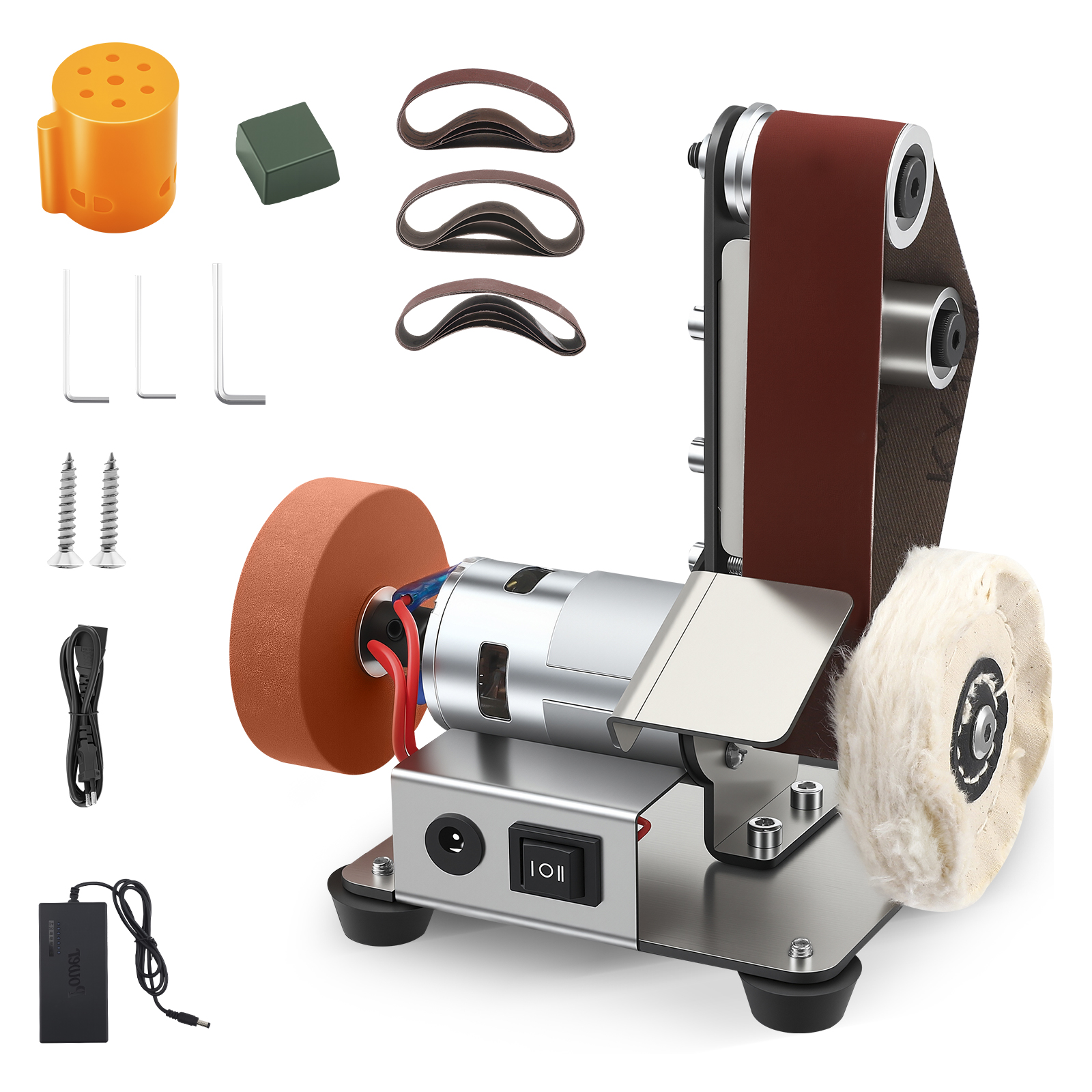 Woodworking Knife - 3-IN-1 Mini Electric Desktop Sanding Machine