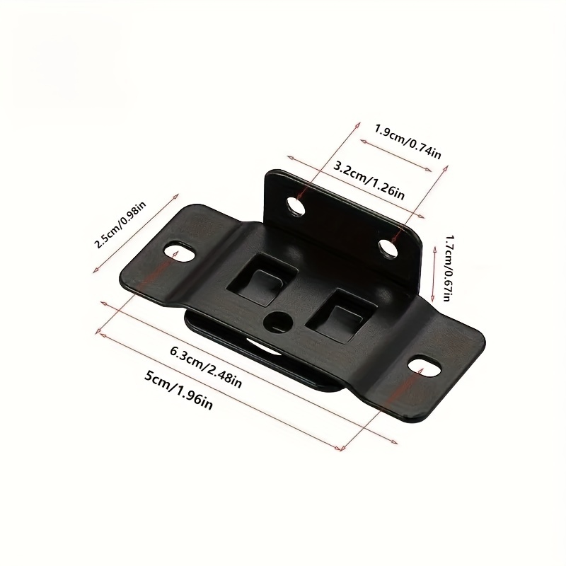 Woodworking Joint Types - For Furniture/Shelf/Cabinet/Table L-Type Metal Brackets ，90°