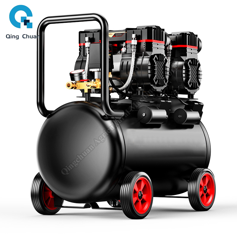 Air Compressor Small 220V 40L  - Woodworking Oil ulasan dan harga