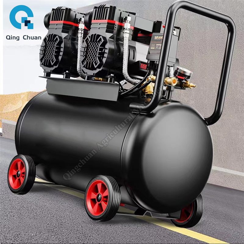 Air Compressor Small 220V 40L  - Woodworking Oil ulasan dan harga