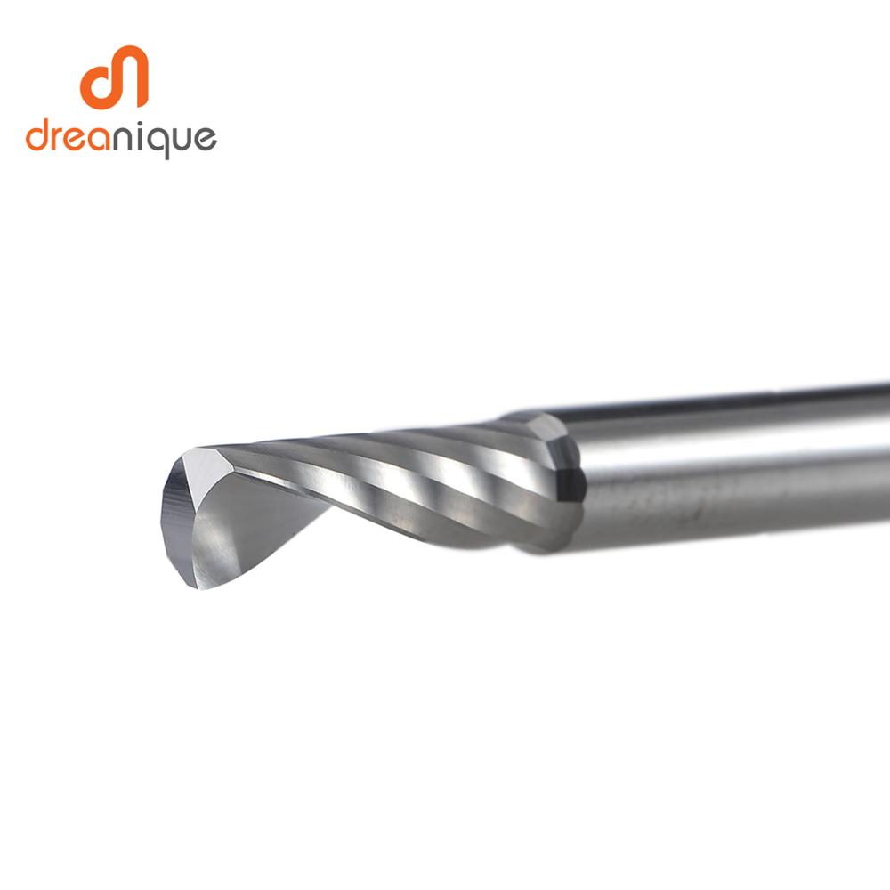 1pc AAAAA Single Flute Spiral  - Woodworking Joinery ulasan dan harga
