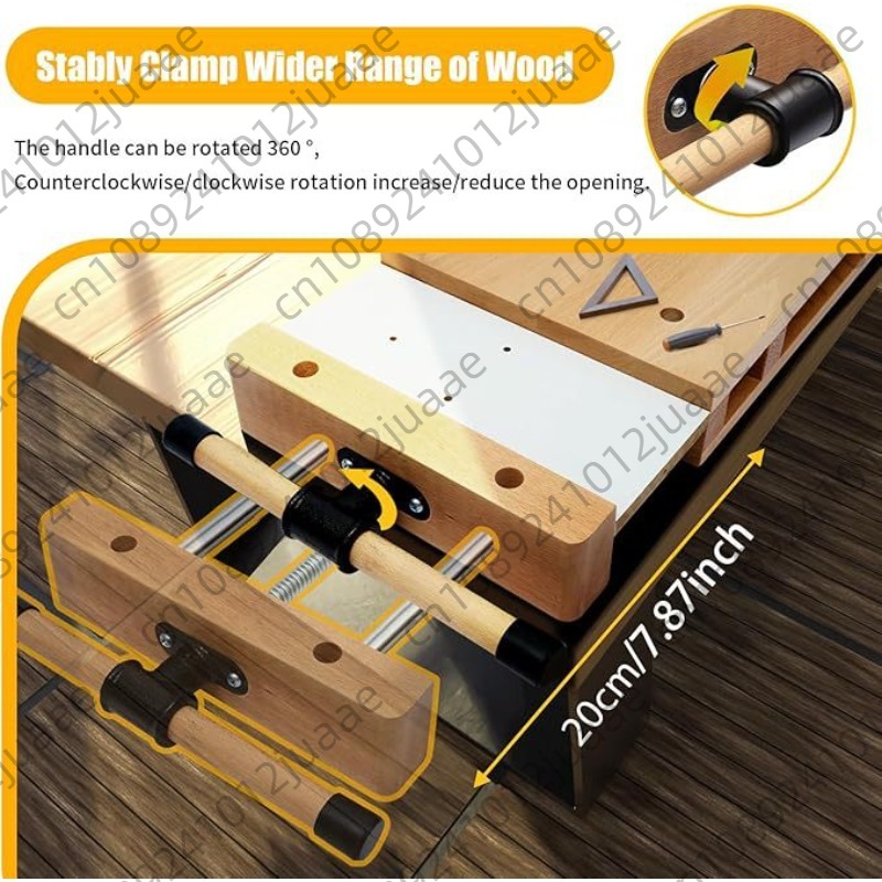 Hardwood Bench Desktop Woodwor - Woodworking Bench Vise ulasan dan harga