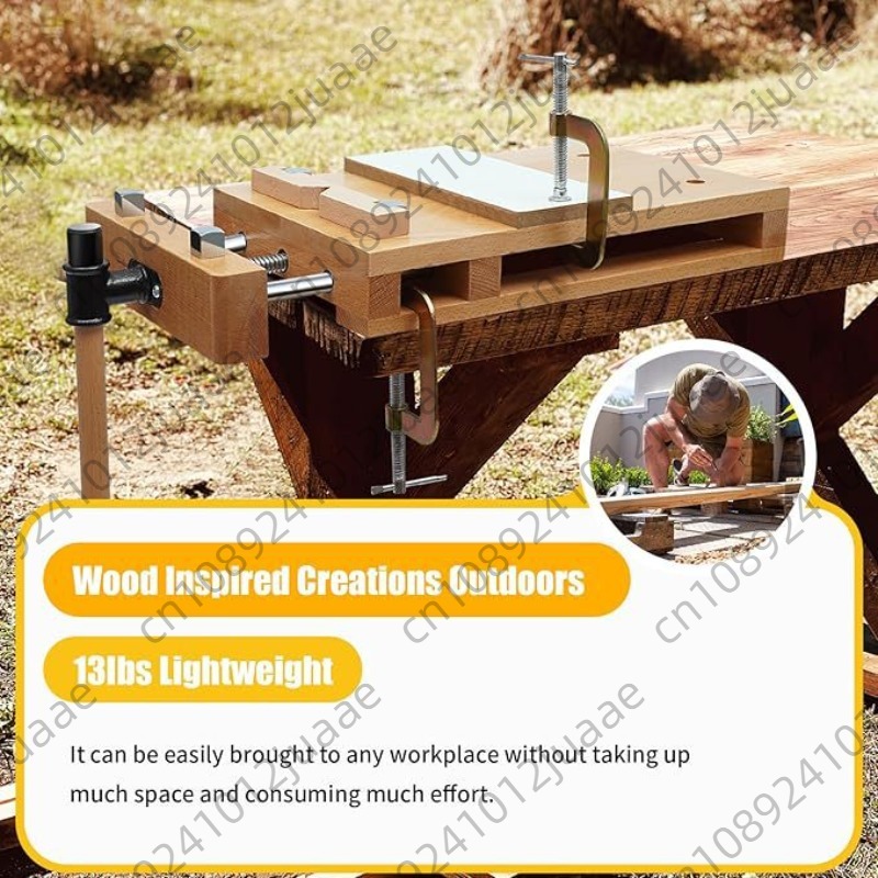 Hardwood Bench Desktop Woodwor - Woodworking Bench Vise ulasan dan harga
