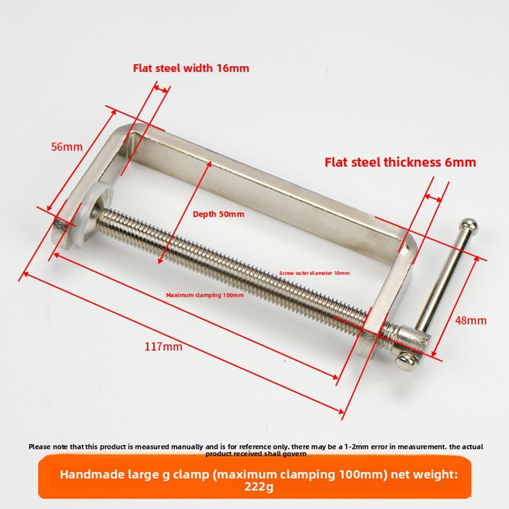 Heavy-Duty G-Clamp Made from F - Woodworking Workshop Design ulasan dan harga