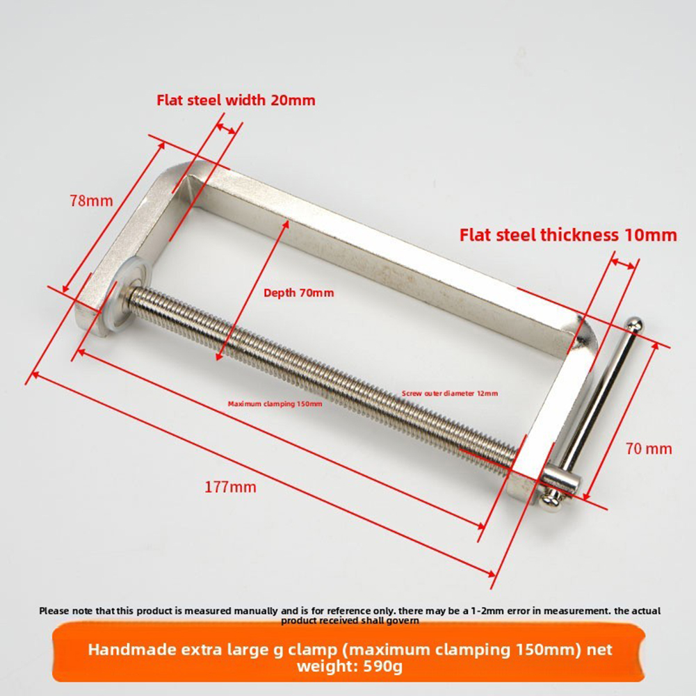 Heavy-Duty G-Clamp Made from F - Woodworking Workshop Design ulasan dan harga