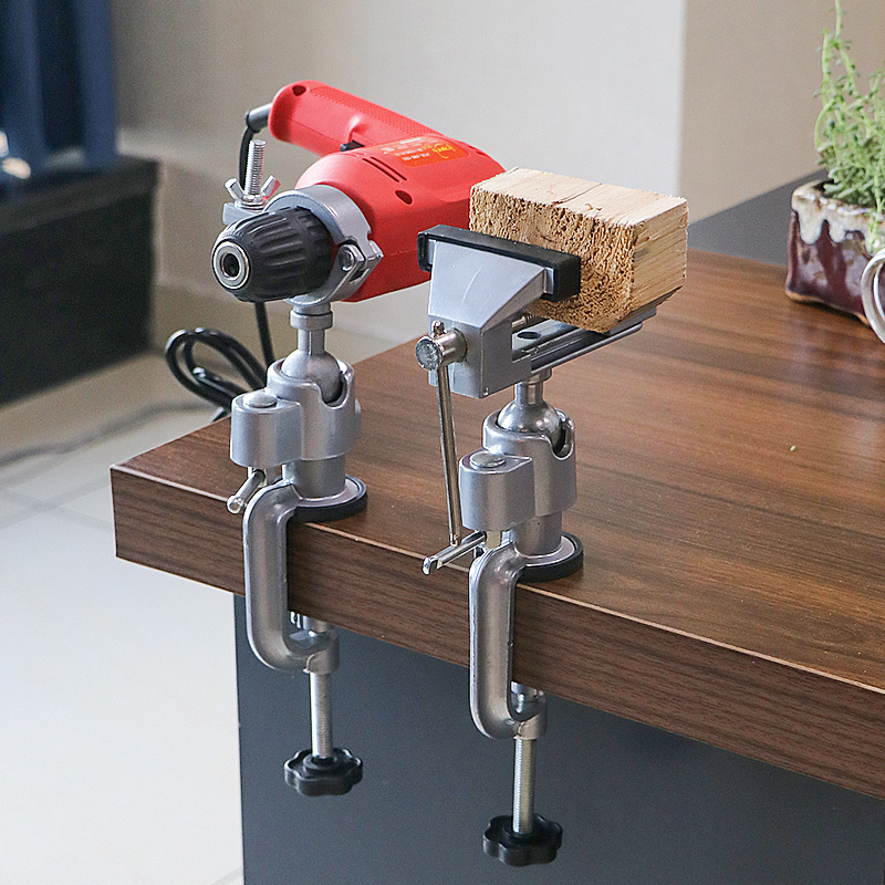 360 Degree Universal Aluminum  - Woodworking Bench Vise ulasan dan harga