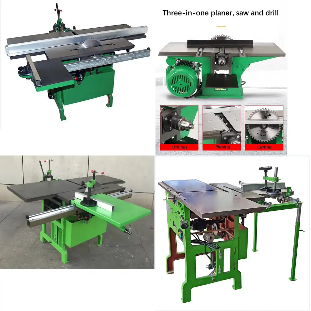 This 3-in-1 multifunction wood - Woodworking Workshop Design ulasan dan harga
