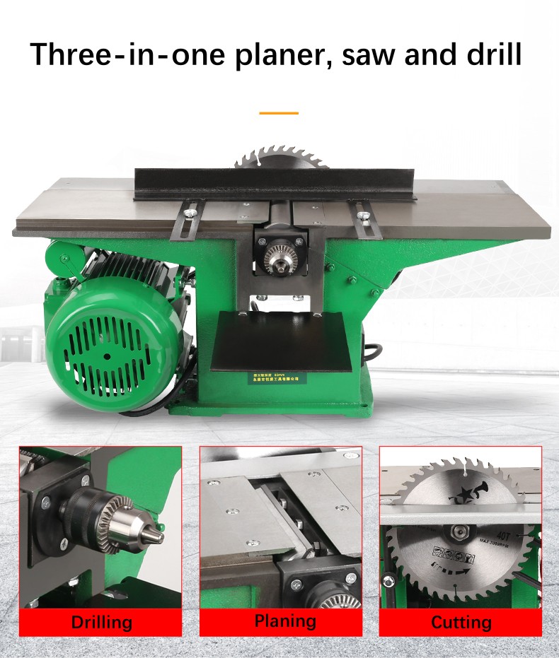 This 3-in-1 multifunction wood - Woodworking Workshop Design ulasan dan harga