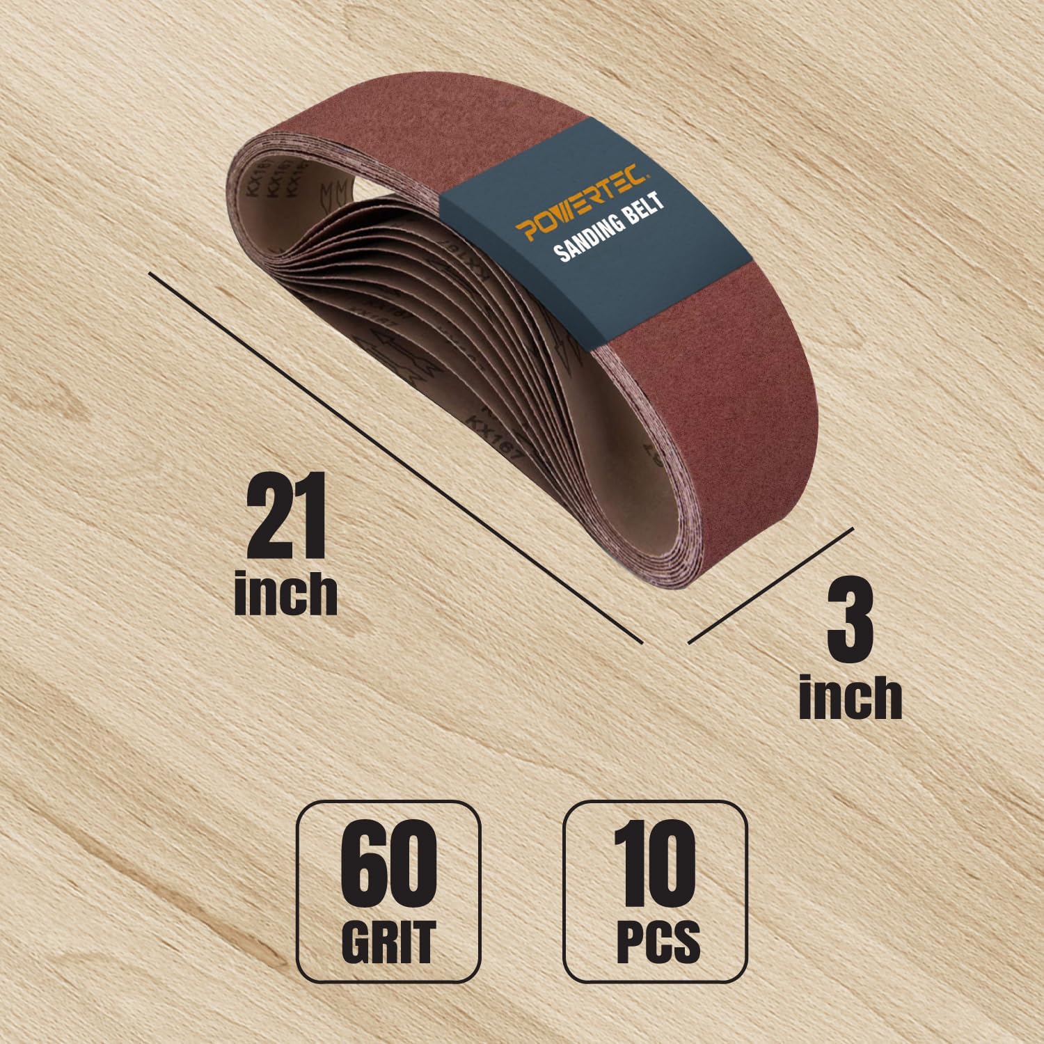 3x21 Sanding Belts 10PK 60 Gri - Woodworking Images Free ulasan dan harga