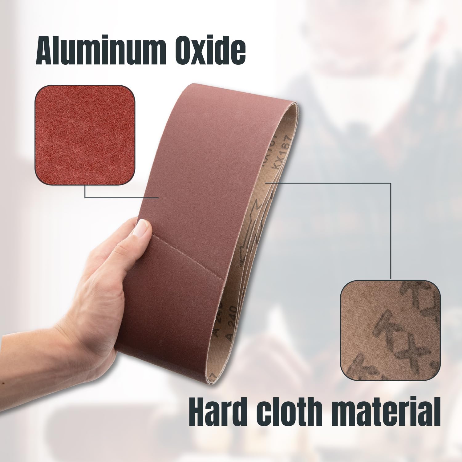 3x21 Sanding Belts 10PK 60 Gri - Woodworking Images Free ulasan dan harga