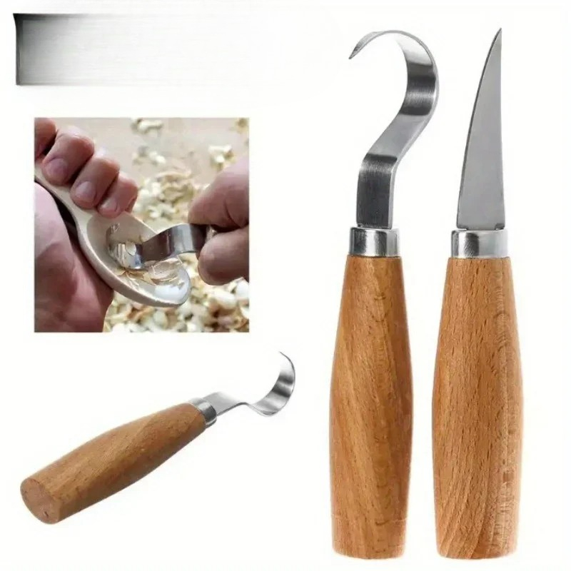 Wood Carving Knife Chisel Hook - Woodworking Knife ulasan dan harga