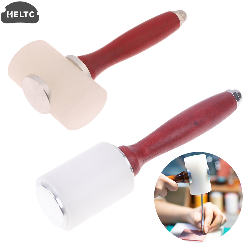 1Pc Wood DIY  Professional Lea - Wooden Mallet Carving ulasan dan harga