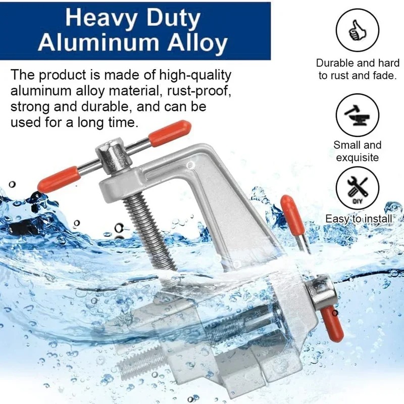 Mini Bench Vise Muliti-Funcati - Woodworking Bench Vise ulasan dan harga