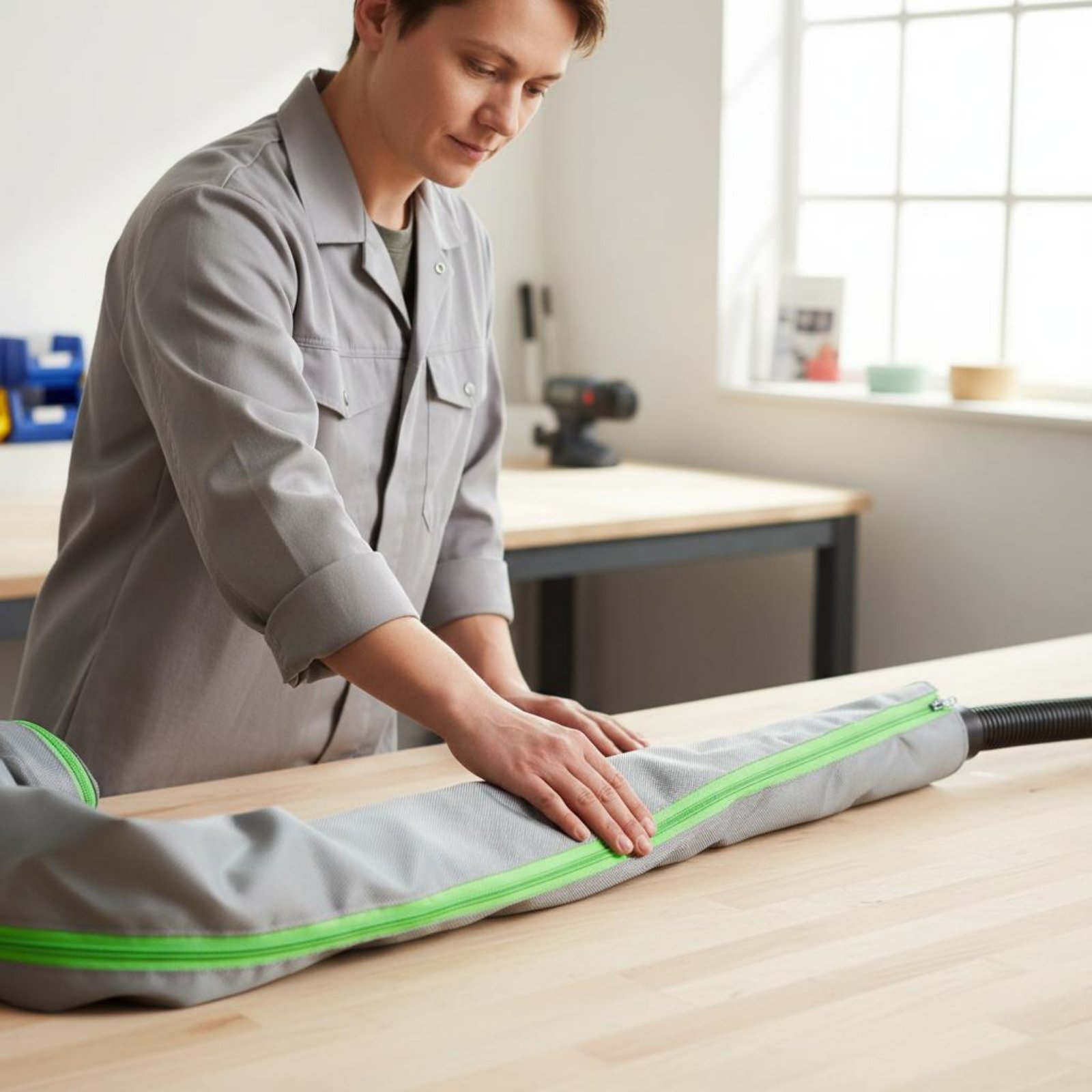 Particle Extractor Hose Sleeve - Woodworking Workshop Design ulasan dan harga
