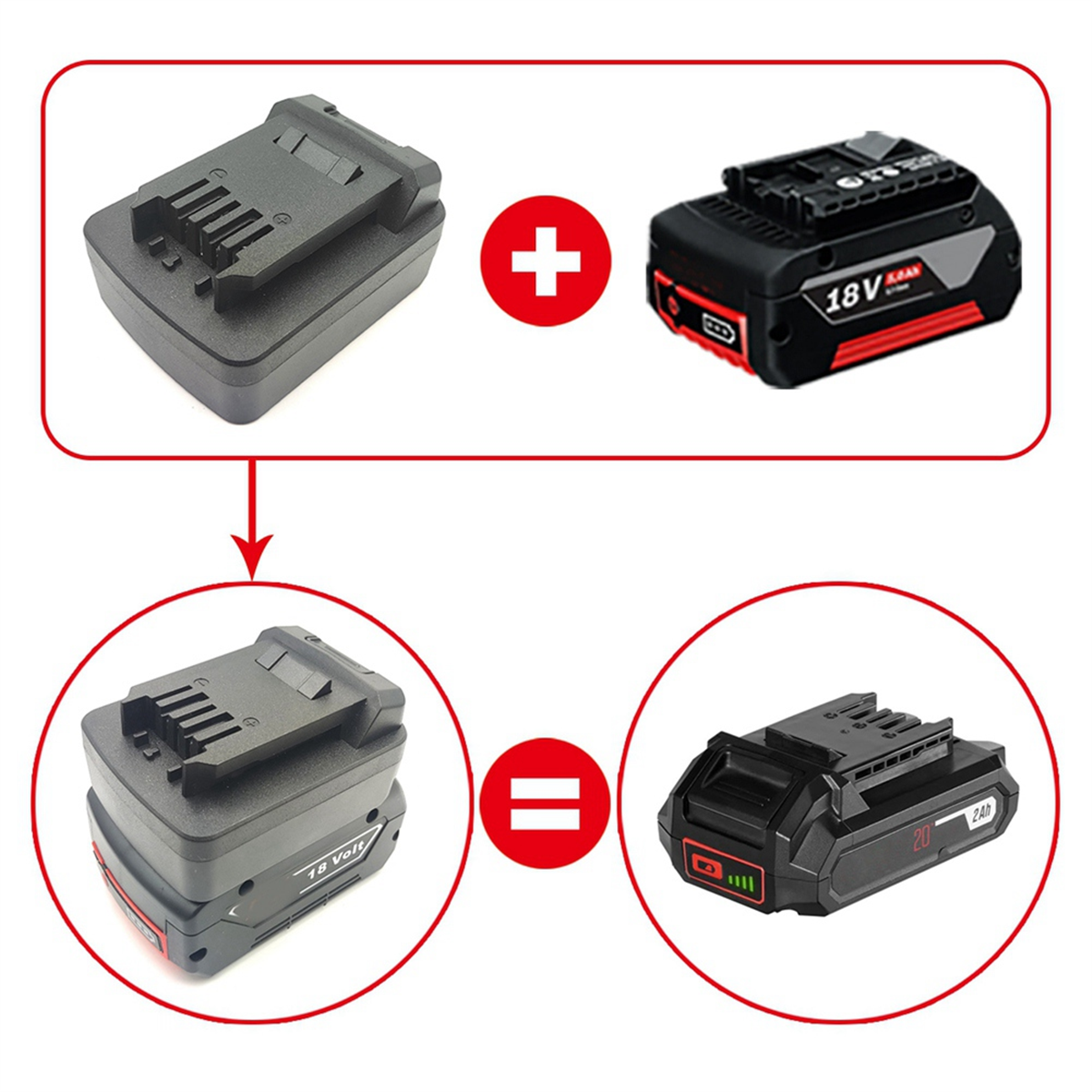 N37R_NL Battery Adapter for Bo - Woodworking Nl ulasan dan harga
