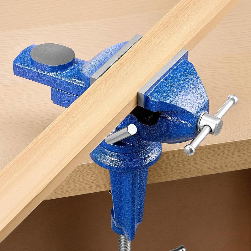 Bench Vise, 3 Inch, Portable W - Woodworking Bench Vise ulasan dan harga