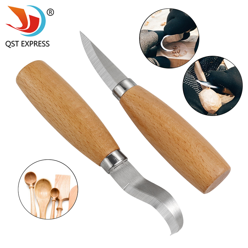 Stainless Iron Carving Knife B - Woodworking Knife ulasan dan harga