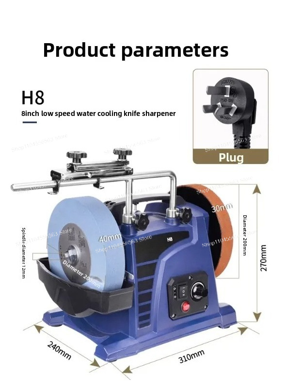 H10 low-speed water-cooled too - Woodworking Knife ulasan dan harga