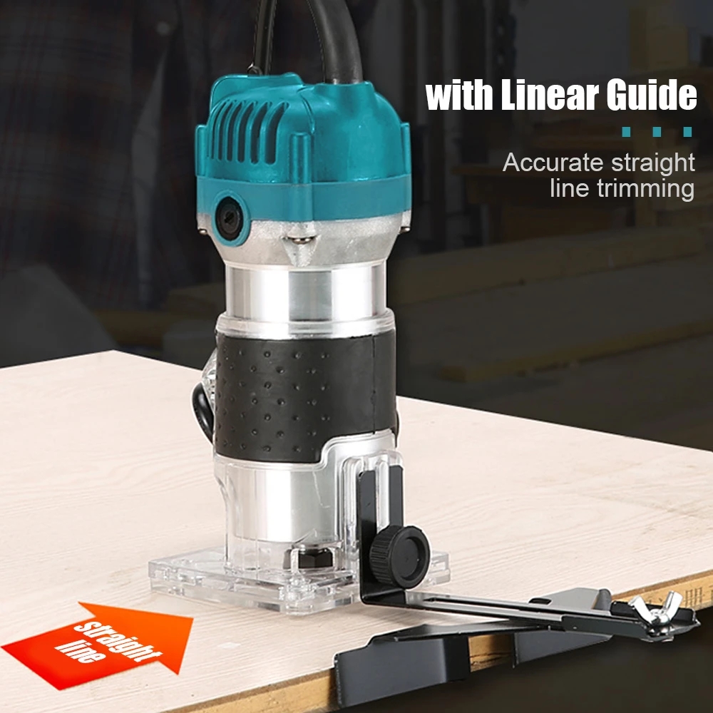 800W 30000RPM Wood Router Mach - Woodworking Joinery ulasan dan harga