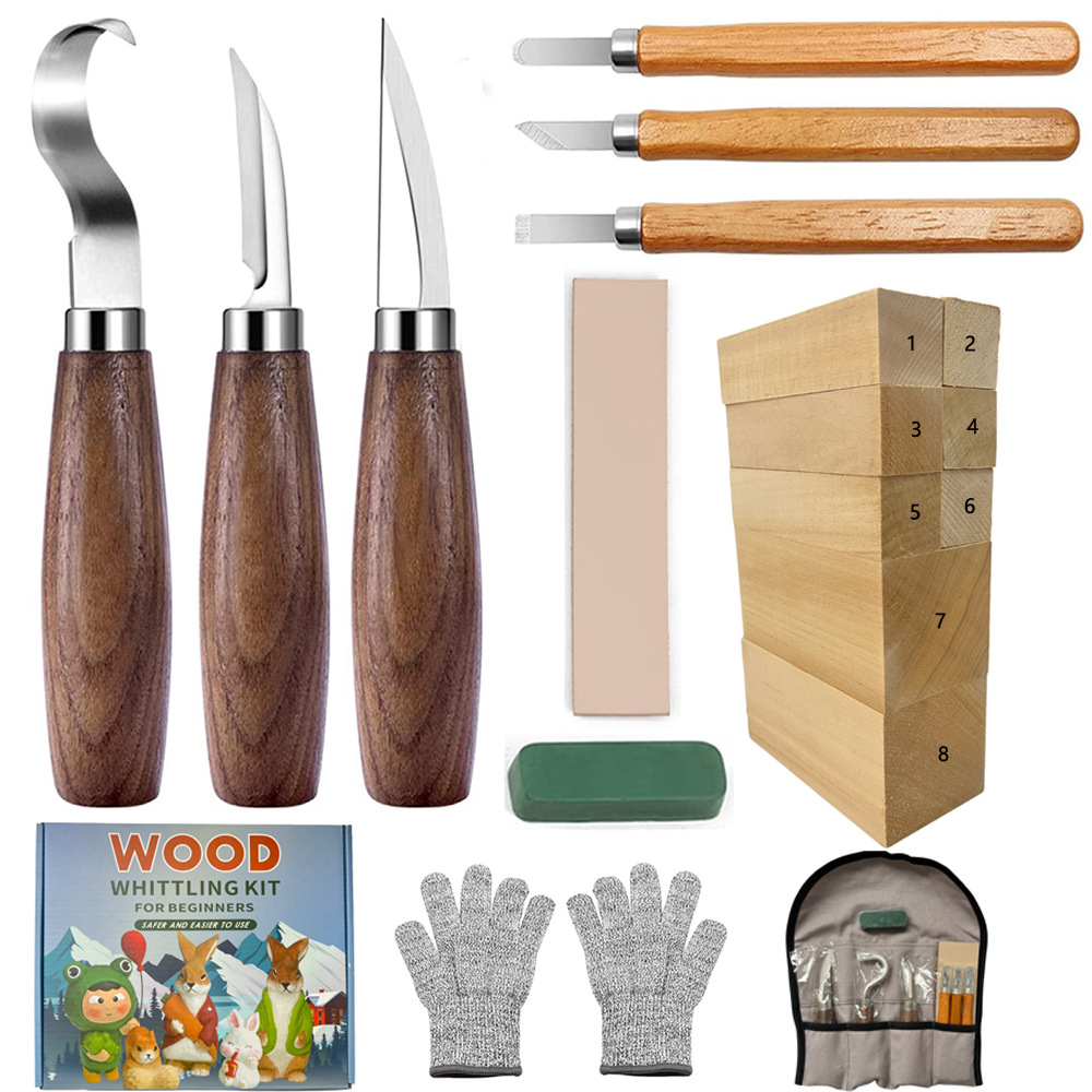 Carving Knife Gift Box Set 21- - Woodworking Knife ulasan dan harga