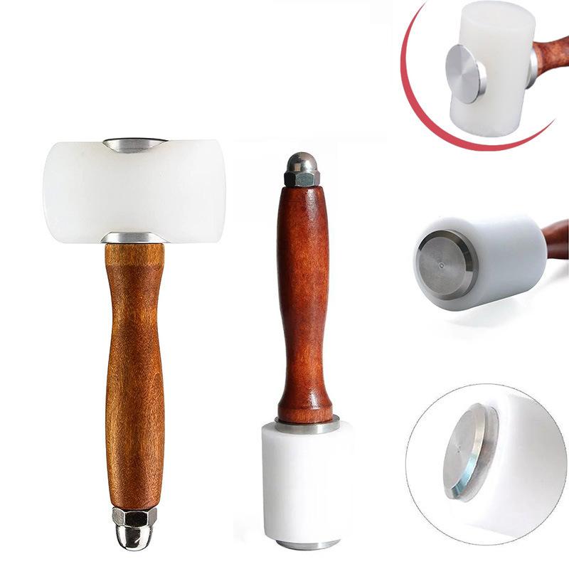 1PC Leather Carving Hammer Nyl - Wooden Mallet Carving ulasan dan harga