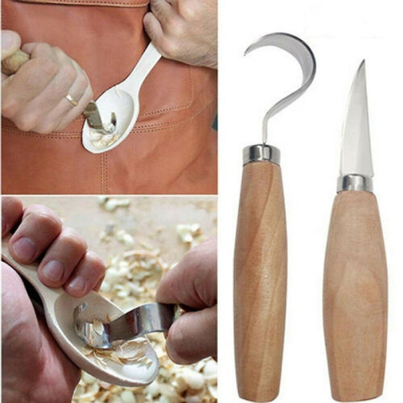 Wood Carving Knife Chisel Hook - Woodworking Knife ulasan dan harga