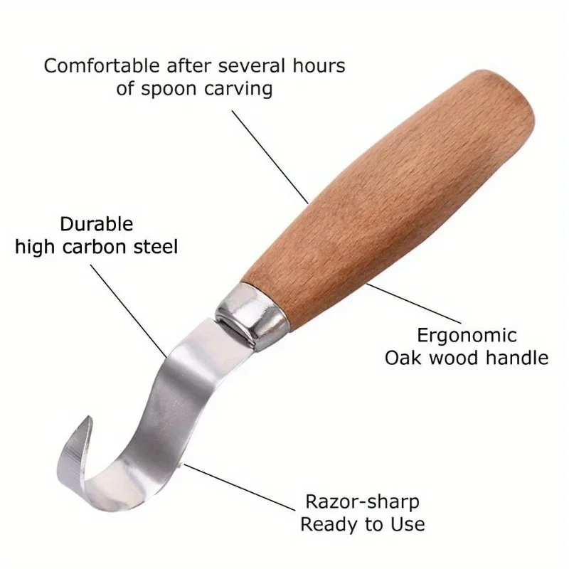 Wood Carving Knife Chisel Hook - Woodworking Knife ulasan dan harga