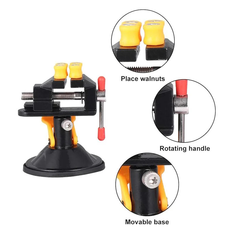 Jewelry Vice Vise Stand Rotata - Woodworking Bench Vise ulasan dan harga