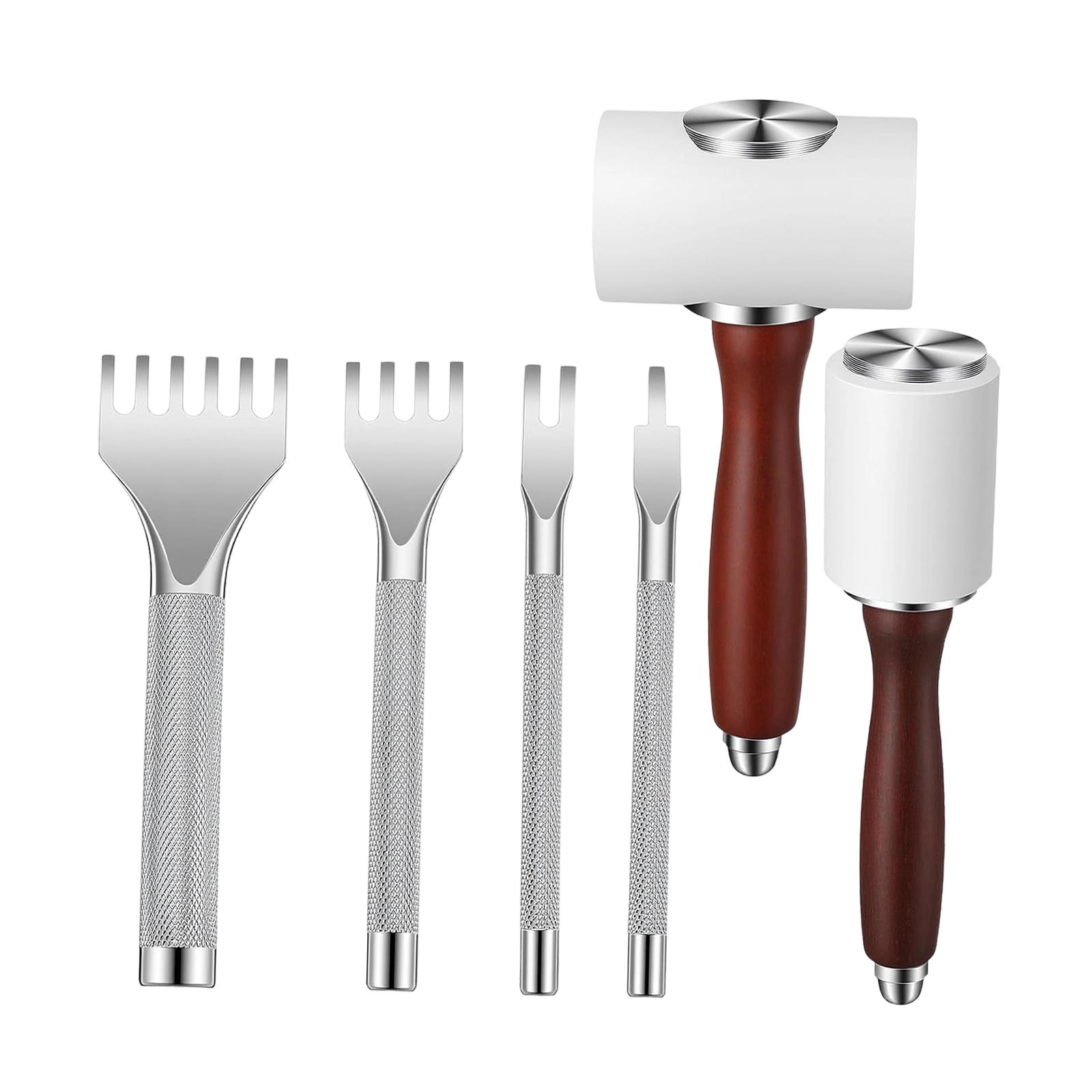 6x PU Leather Carving Hammer H - Wooden Mallet Carving ulasan dan harga