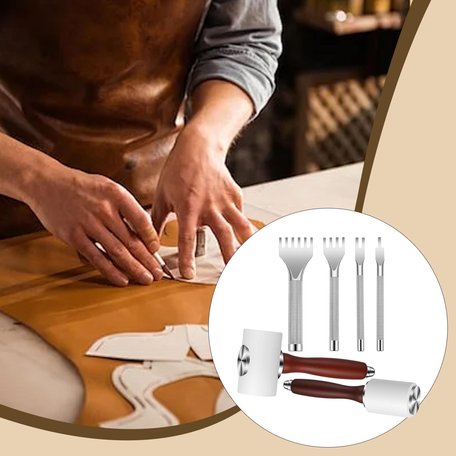6x PU Leather Carving Hammer H - Wooden Mallet Carving ulasan dan harga