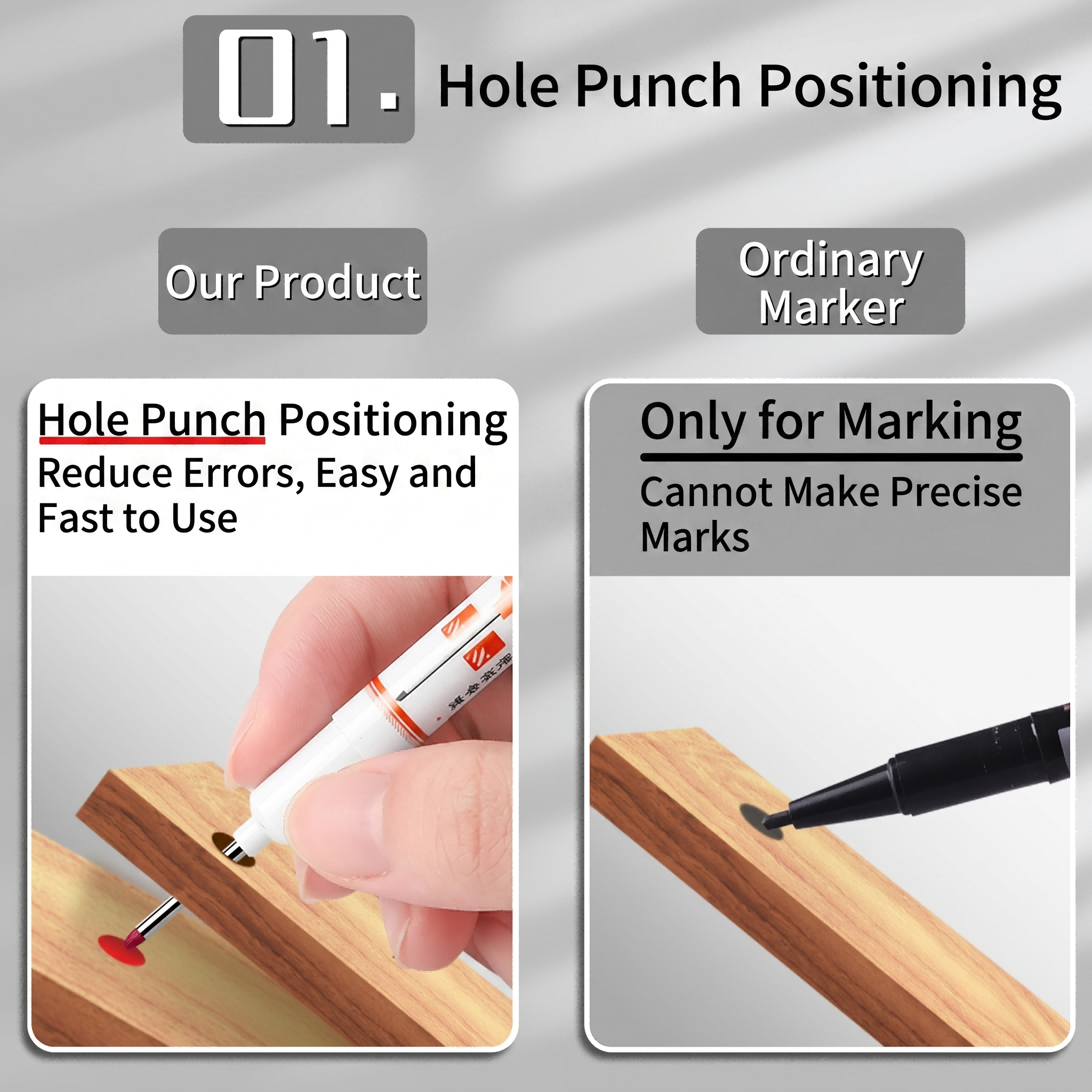 Long-head Marker Woodworking M - Woodworking Oil ulasan dan harga