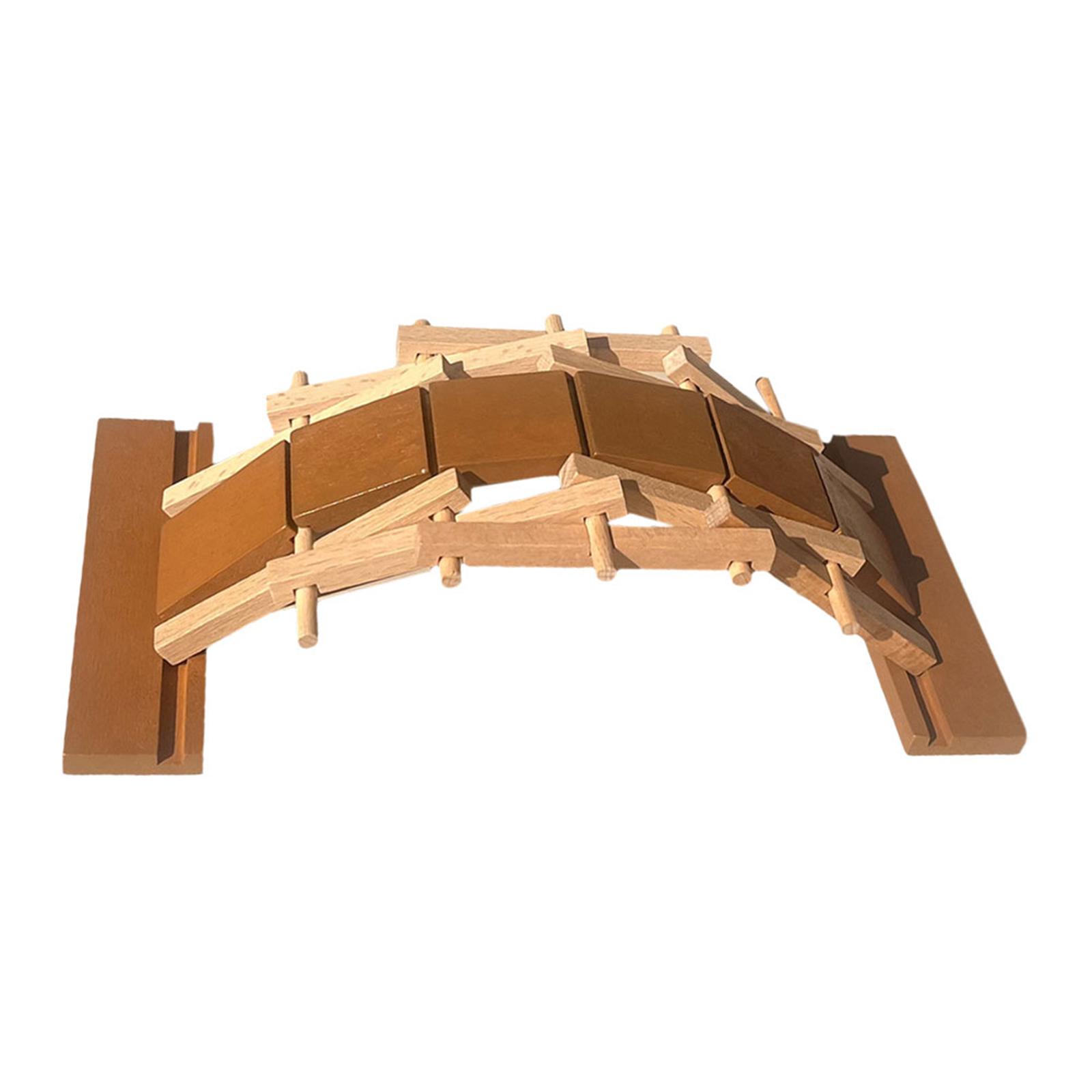 Wooden Arch Bridge Toy Hobby C - Woodworking Kits For Adults ulasan dan harga