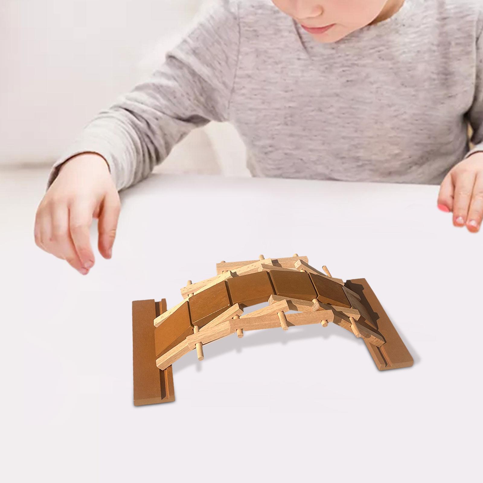 Wooden Arch Bridge Toy Hobby C - Woodworking Kits For Adults ulasan dan harga