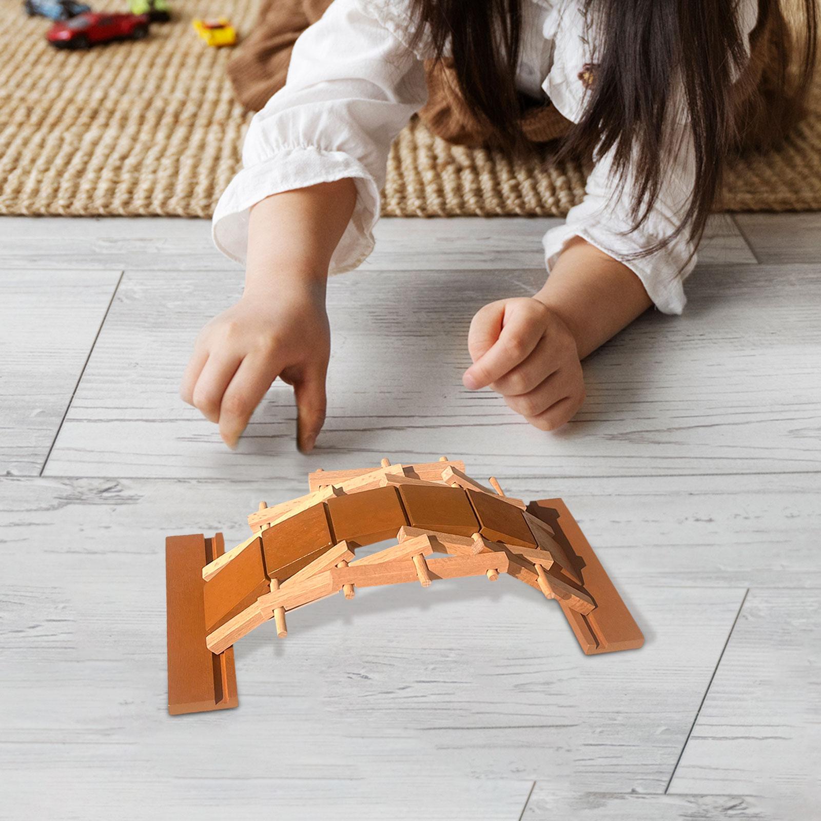 Wooden Arch Bridge Toy Hobby C - Woodworking Kits For Adults ulasan dan harga