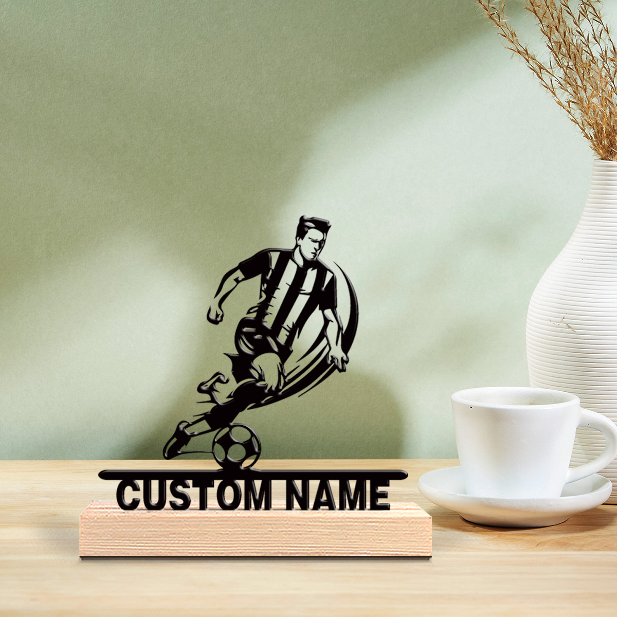1pc Personalized Custom Footba - Woodworking Laser ulasan dan harga