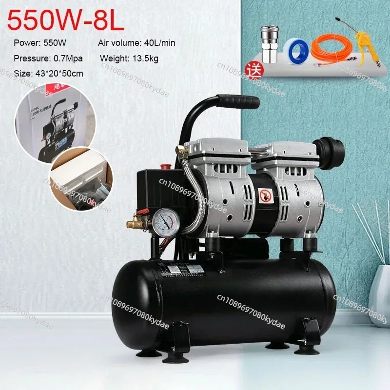 220v Electric Air Compressor W - Woodworking Oil ulasan dan harga