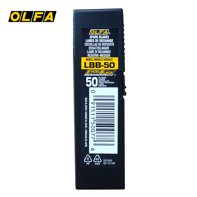 OLFA Blade Black Type 18mm  LB - Woodworking Nl ulasan dan harga