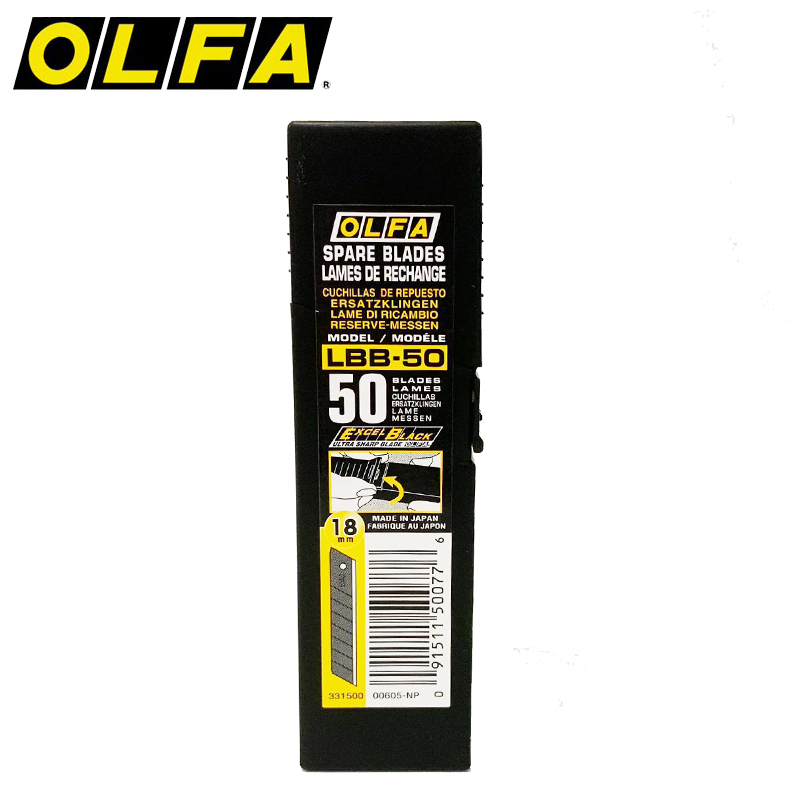 OLFA Blade Black Type 18mm  LB - Woodworking Nl ulasan dan harga