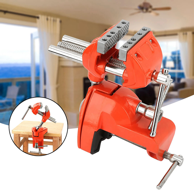 NEW Mini 360° Rotating Clamp V - Woodworking Bench Vise ulasan dan harga