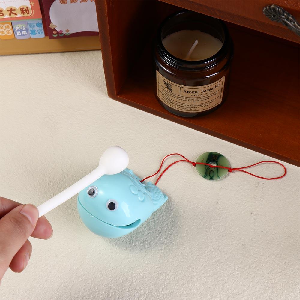 Animal Shape Small Wooden Fish - Wooden Mallet Carving ulasan dan harga