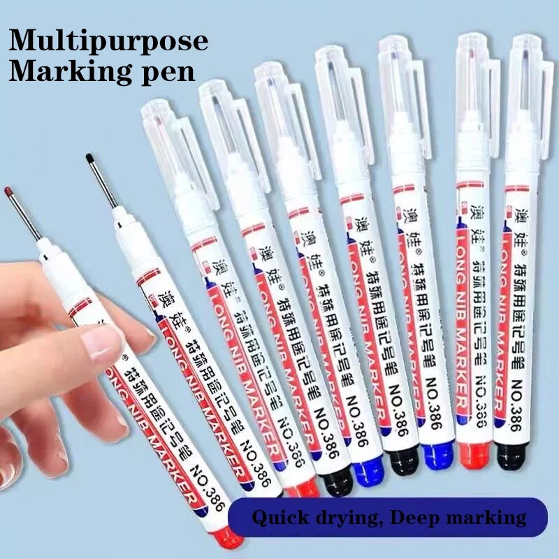 6Pc Long Head Waterproof Marke - Woodworking Oil ulasan dan harga
