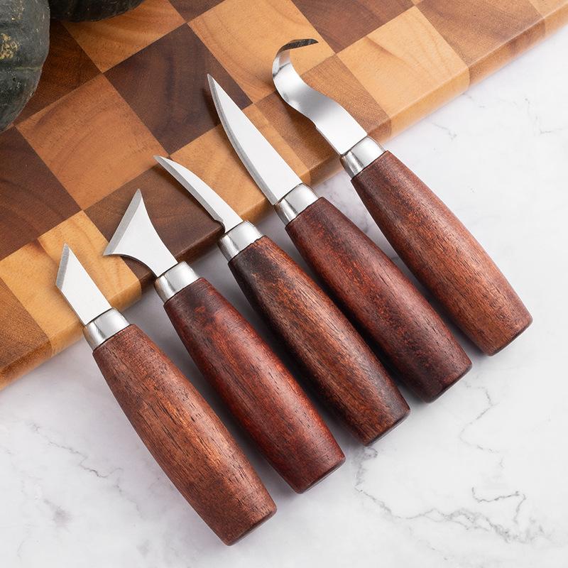 New 5pcs Tools For Wood Carvin - Woodworking Knife ulasan dan harga
