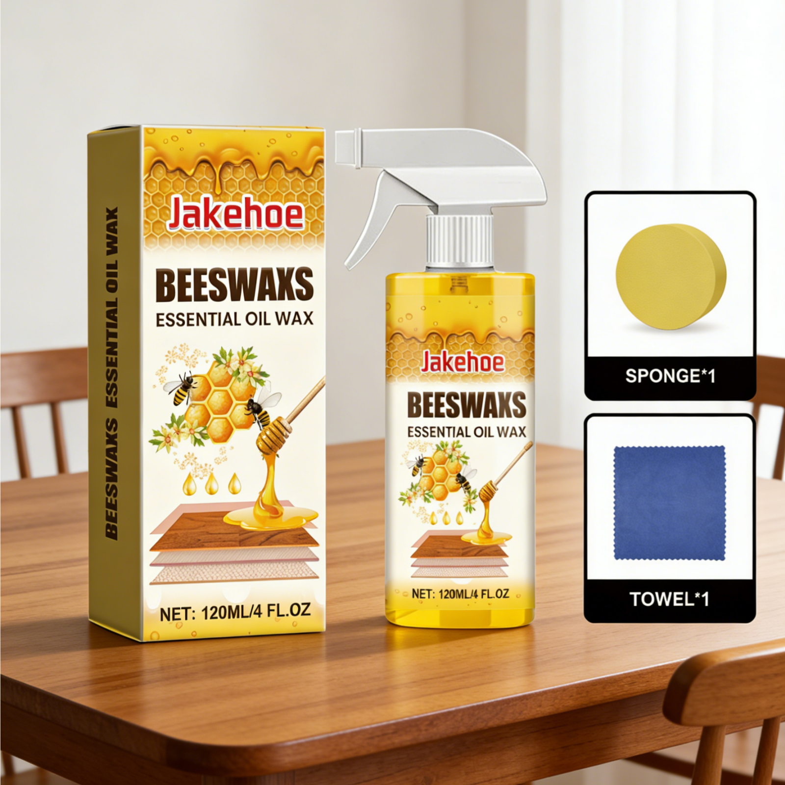 Jakehoe Beeswax Essential Oil  - Woodworking Oil ulasan dan harga