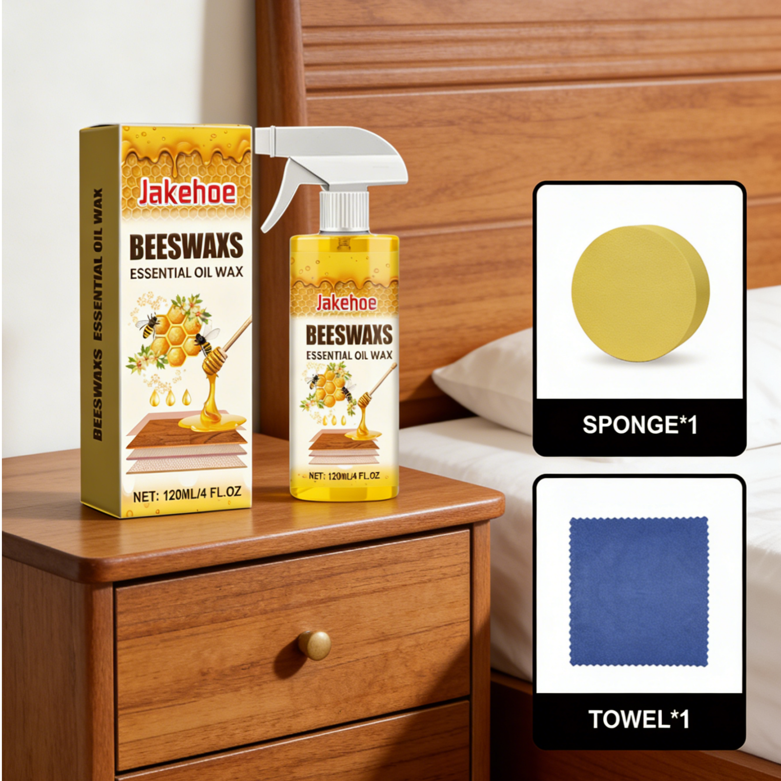 Jakehoe Beeswax Essential Oil  - Woodworking Oil ulasan dan harga